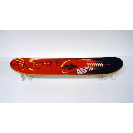 Nintendo Wii Amore 45% Flame Skull Skateboard Snowboard For Fit Balance Board