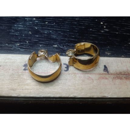 Monet Gold Earrings 2 pair