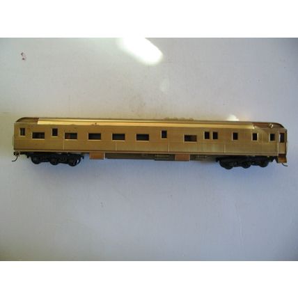 HO Scale Lambert 830 ATSF Brass Lounge Car 4115