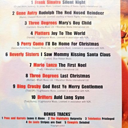 CHRISTMAS GOLD, CD, A THE PEOPLE NEWSPAPER PROMOTION (1 CD).