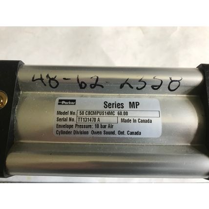new PARKER 50 CBCMPUS14MC 60.00,50 CBCMPUS14MC 60 PNEUMATIC CYLINDER AIR MP,EM