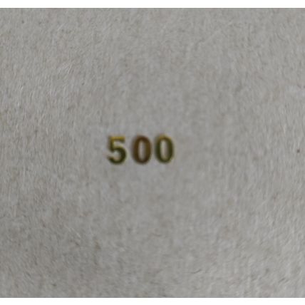 BRASS NUMBER 500 - DOLLS HOUSE 12th. SCALE