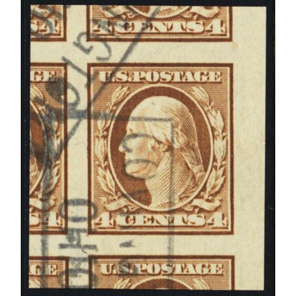 346, Used Superb 4¢ - PSE Graded 100 - Stuart Katz