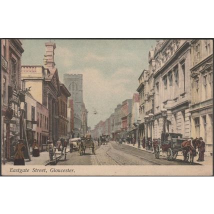 Eastgate Street, Gloucester, Gloucestershire, c.1905-10 - Postcard