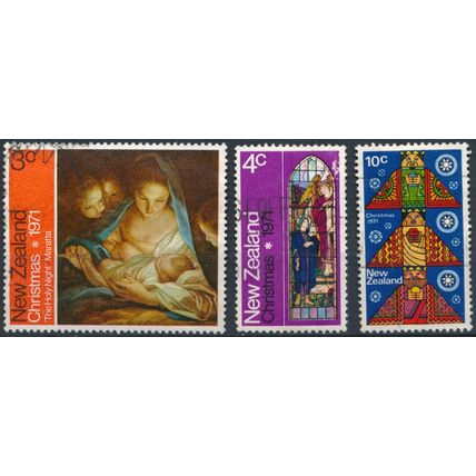 Christmas - New Zealand 1971 - F H - SG 964/6 (B)
