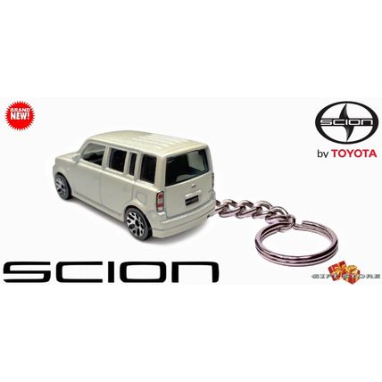 RARE KEYCHAIN WHITE SCION XB TOYOTA BB CUSTOM Ltd. Ed.