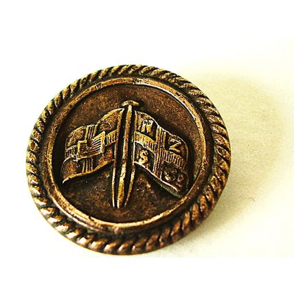 New Zealand & Federal Steam Navigation Shipping Uniform Button