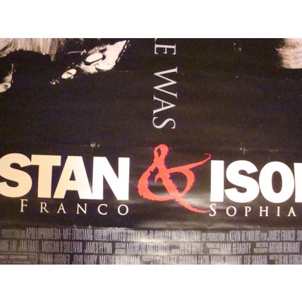 Tristen & Isolde - Movie Banner with James Franco and Sophia Myles