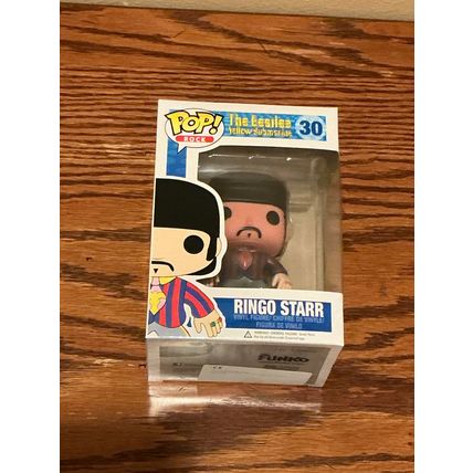 Funko Pop! Rocks: The Beatles - Ringo Starr #30 Vinyl Figure (Box & Protector)