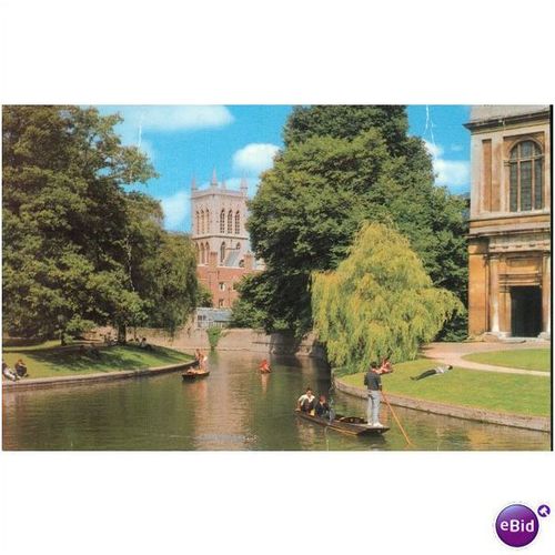 GB PC - River Cam And The Backs, Cambridge, Cambridgeshire - PT14106