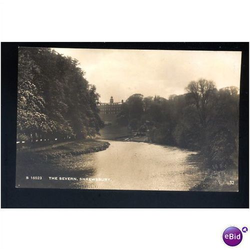Shropshire SHREWSBURY River Severn Postcard by Derwent/WHS (S 16523)