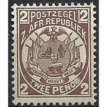 Transvaal 1885 SG177 2d Brown Purple Mounted Mint ...