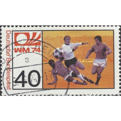 GERMANY, FOOTBALL, W Germany World Cup, red 1974, 40Pf