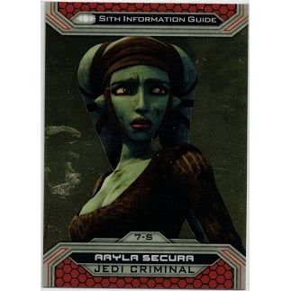 STAR WARS ' CHROME PERCEPTIVES ' Jedi vs Sith card # 7-S (2015)