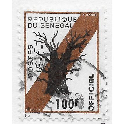 SENEGAL OFFICIAL USED 100Fr