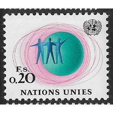 UN GENEVA 1969 Michel 3 - MH (*)