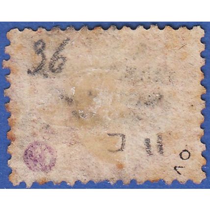 GB QV 1870 1/2d ROSE PLATE 11 PJ SG49 GU MISPERF