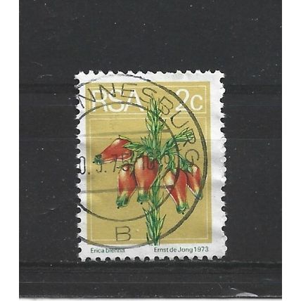 SouthAfrica.SG349 2c Wild Heath.Paper Unchecked.Fine Used.Aug25n