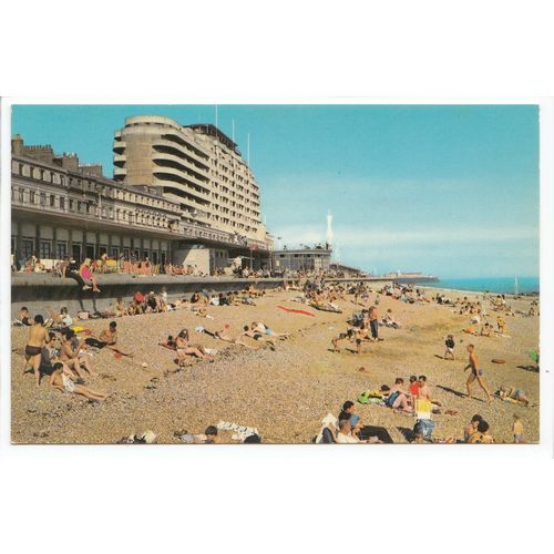 The Beach St Leonards-on-Sea East Sussex Postcard 3304