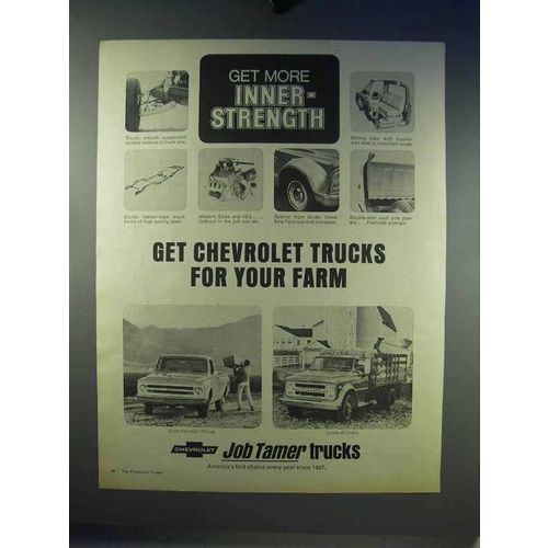 1968 Chevrolet Trucks Ad - Get For Your Farm