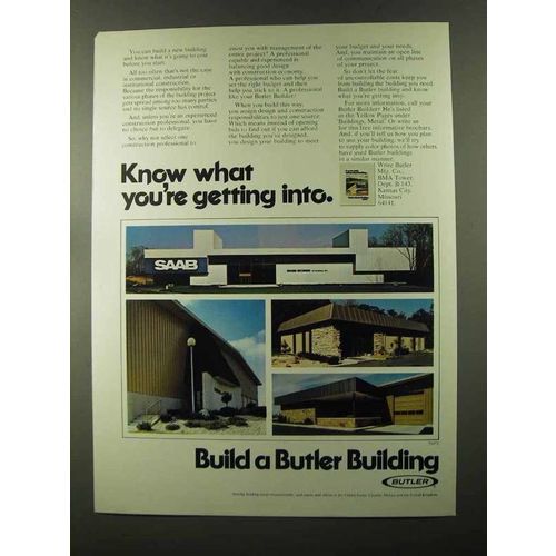 1973 Butler Buildings Ad - What You're Getting Into