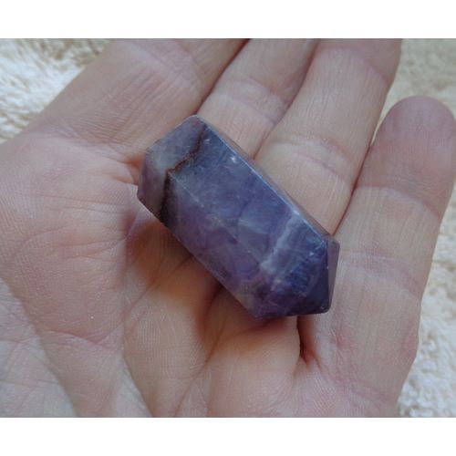 A Fluorite Crystal Point 1.375 Inch Six Sided Metaphysical Spiritual Energy Work