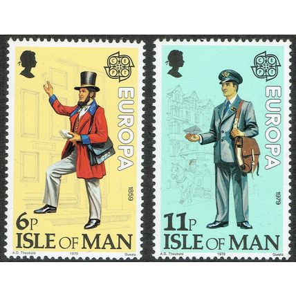 Isle of Man 1979 Europa Communications set 2v SG148-149 UM