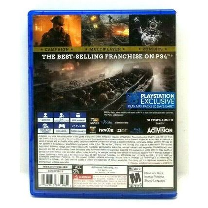 Call of Duty WW2 II PS4 (Sony Playstation 4, 2017) (M6)