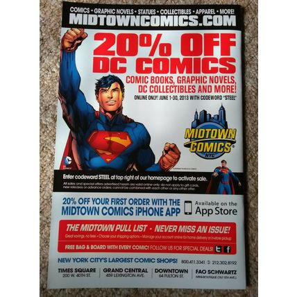 SUPERMAN UNCHAINED # 1 (2013) DC Comics 1st Print (NM Condition)