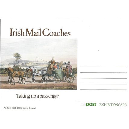 Exhibition Postcards: Irish Mail Coaches