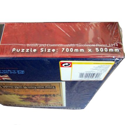 National Service 1914 Poster 1000 Pc Jigsaw Released in 2014 Centenary year M45