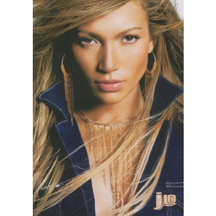 Jennifer Lopez RnB CD Launch Advertising Postcard