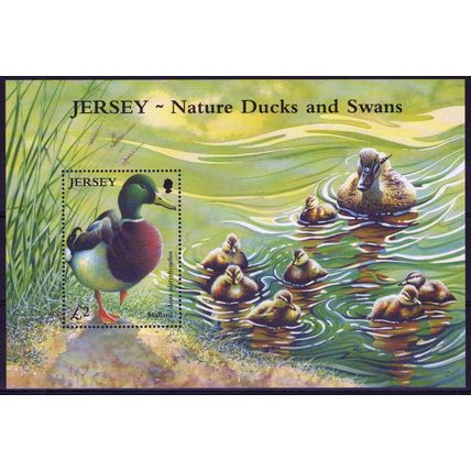 ZAYIX Jersey 1122 MNH Birds Ducks Waterfowl 092023SM43