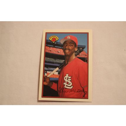 Willie McGee 1989 Bowman TIFFANY NO. 442