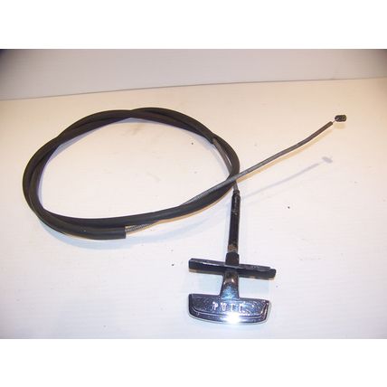 1954 PLYMOUTH SAVOY HOOD RELEASE CABLE OEM