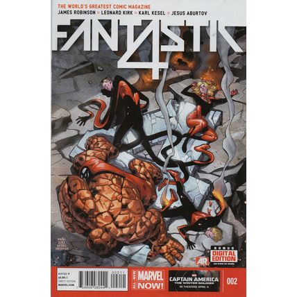 FANTASTIC FOUR #002 - MARVEL COMICS (2014)