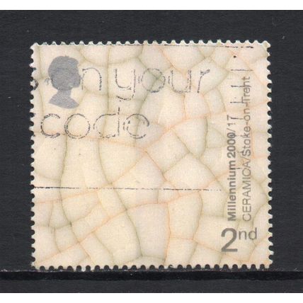 Elizabeth II - 2000 - 2nd Class, Pottery Glaze (sg2142) Used