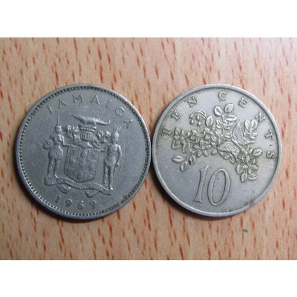 Jamaica 1969 10 Cents Coin