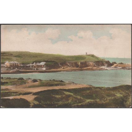 Compass Point, Bude, Cornwall, 1918 - Frith's Postcard