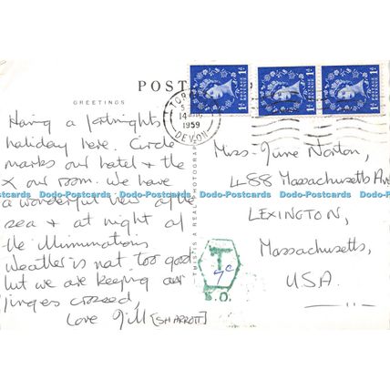 D030730 38675. Torre Abbey Sands. Torquay. RP. 1959