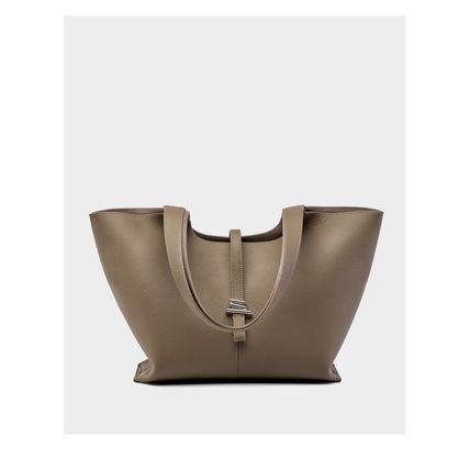 Genuine Leather Women Shoulder Bag Mobile Phone Bag Grey