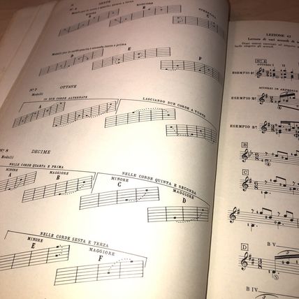 Metodo per Chitara. Guitar method. Dionisio Aguado. Berben. Italian & English