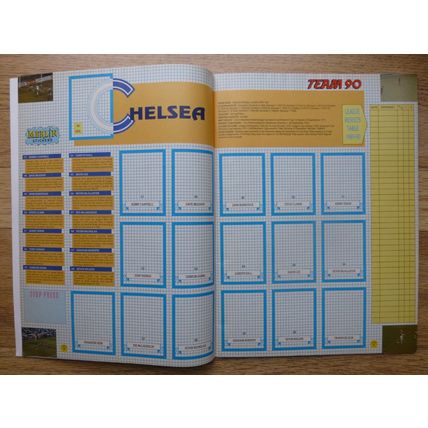 Merlin Team 90 | Empty Sticker Album