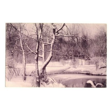 Postcard The Old Old Wish Winter Scene with HENLEY ON THAMES 353 Duplex Pmk 1905