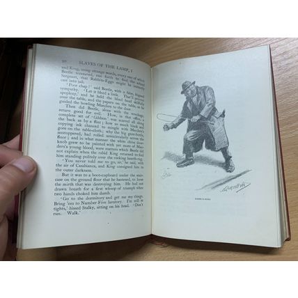1929 RUDYARD KIPLING "THE COMPLETE STALKY & CO" ILLUSTRATED LEATHER BOOK (P4)