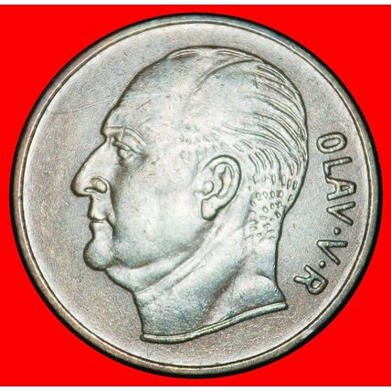 Ⰶ ELK (1958-1973): NORWAY ★ 5 ORE 1961! OLAV V (1957-1991) ★LOW START★NO RESERVE