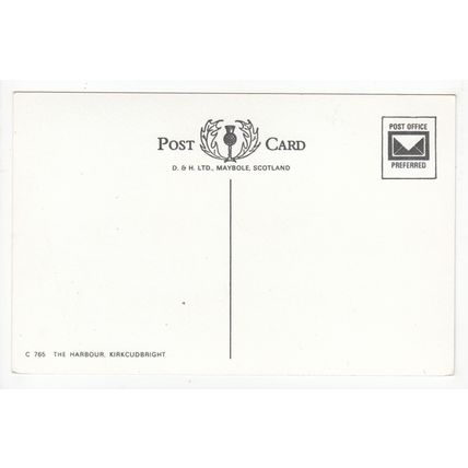 The Harbour Kirkcudbright Postcard Scotland 765