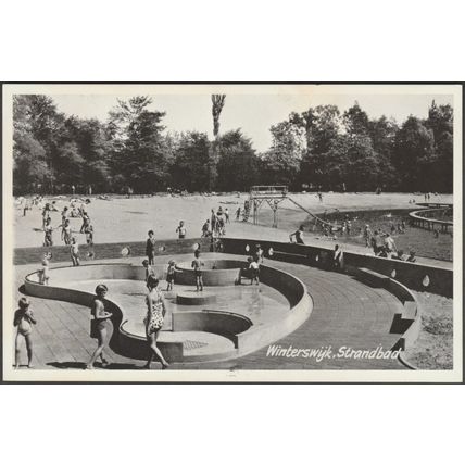 Strandbad, Winterswijk, c.1960 - Ruepert Briefkaart