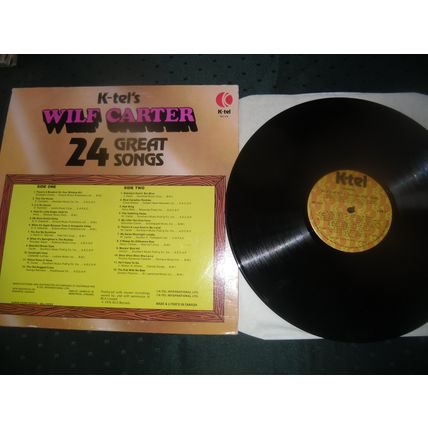 WILF CARTER COMPILATION LP - THE GOLDEN YEARS