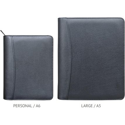 Fan&Ran 2025-2026 Zippered Planner Organizer, Weekly and Monthly Refills with Si
